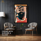 James Harden - NBA - Premium Wall Art