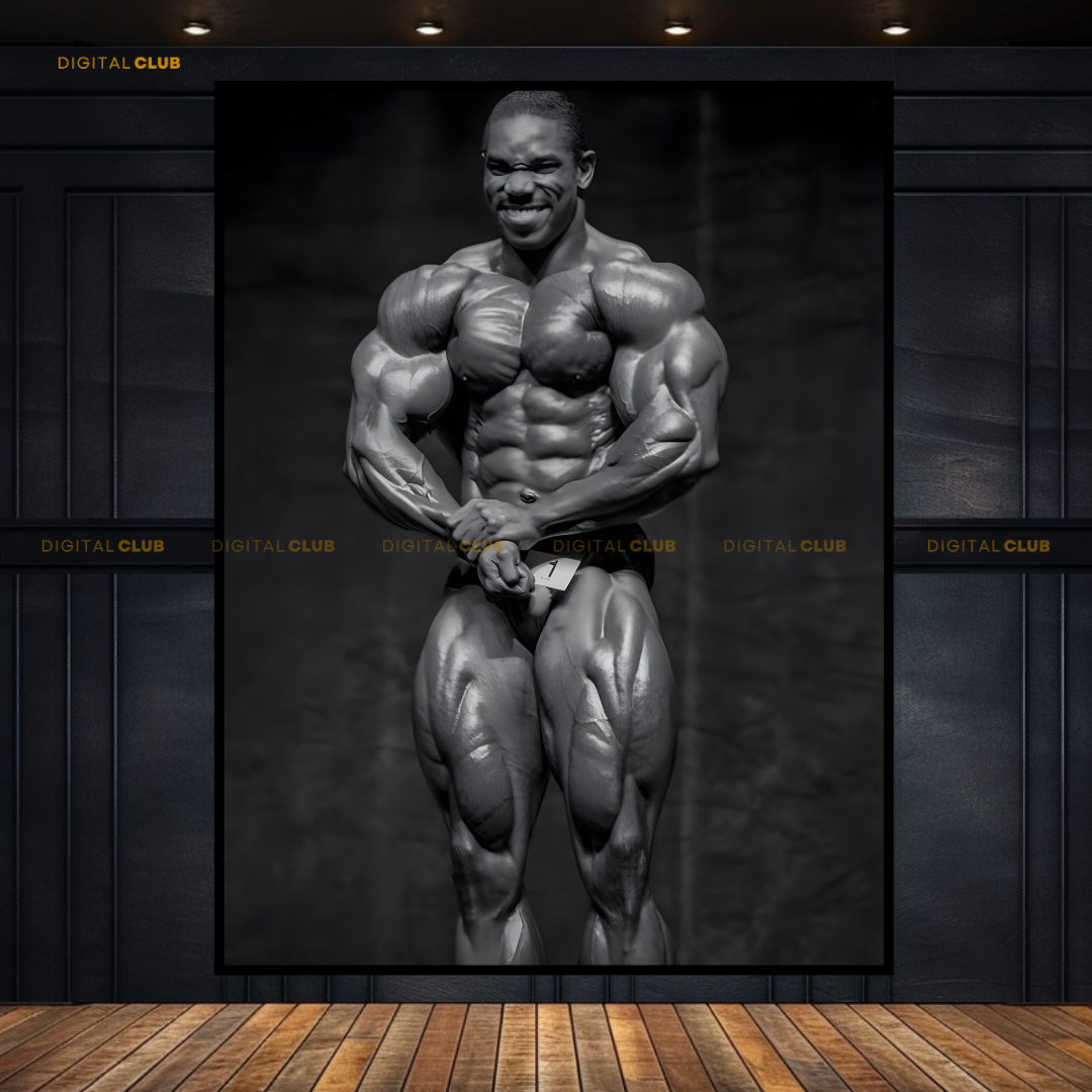 Bodybuilder Fitness Premium Wall Art