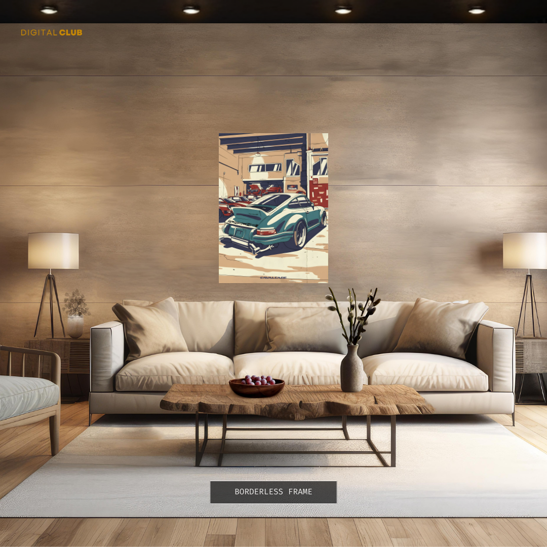 Porsche - Artwork 1 - Premium Wall Art