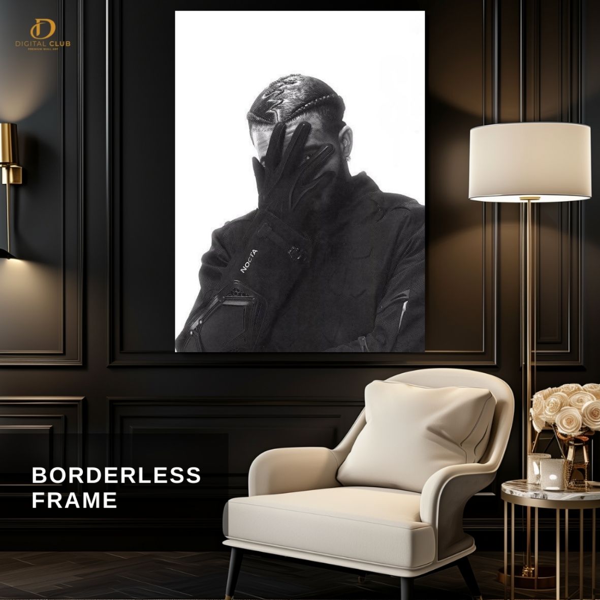 Drake Graham King  - Music Artist - Premium Wall Art
