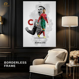 Ronaldo Cr7 - Football - Premium Wall Art