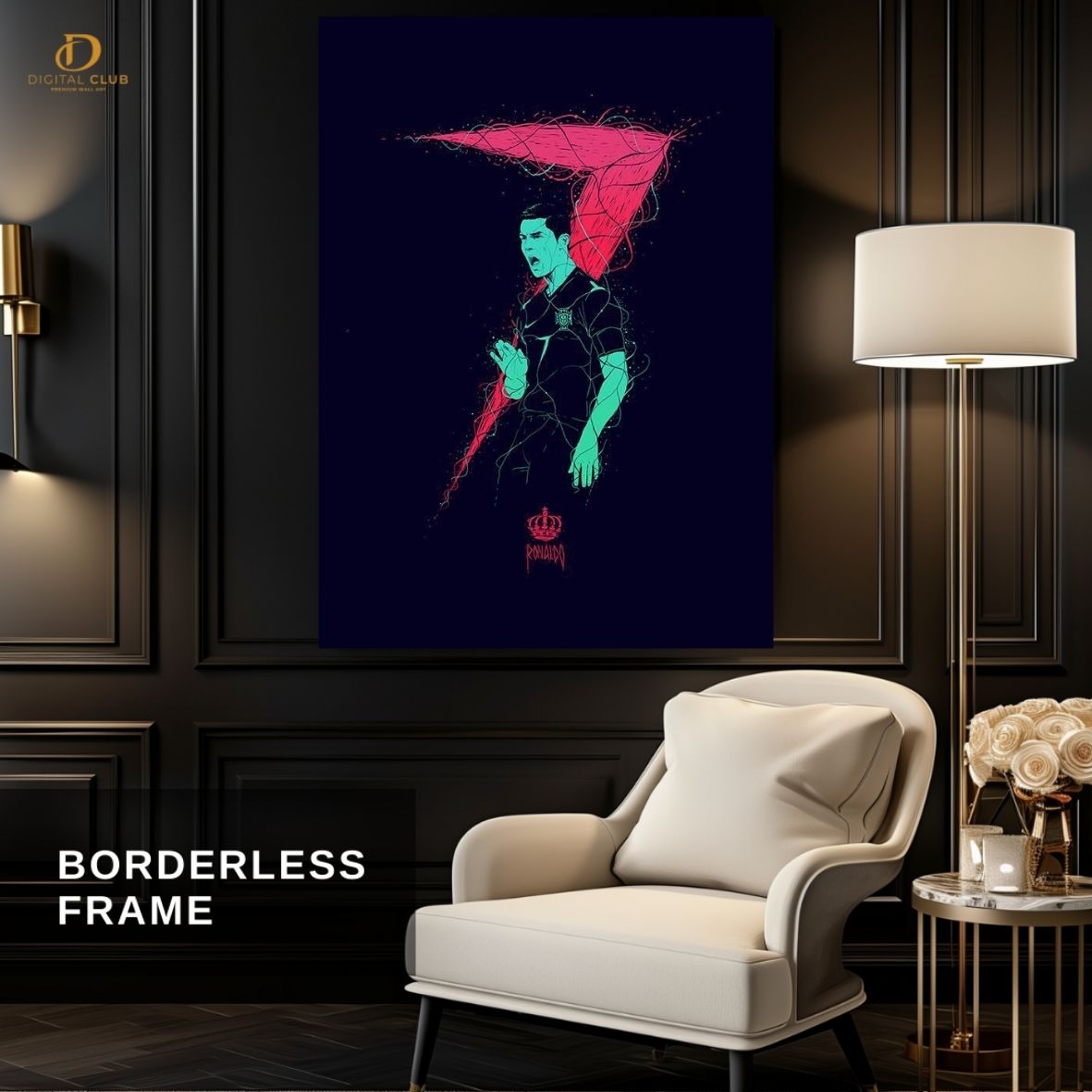 Ronaldo 7 - Football - Premium Wall Art