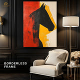 Horse Artwork 3- Animal-Premium Wall Art
