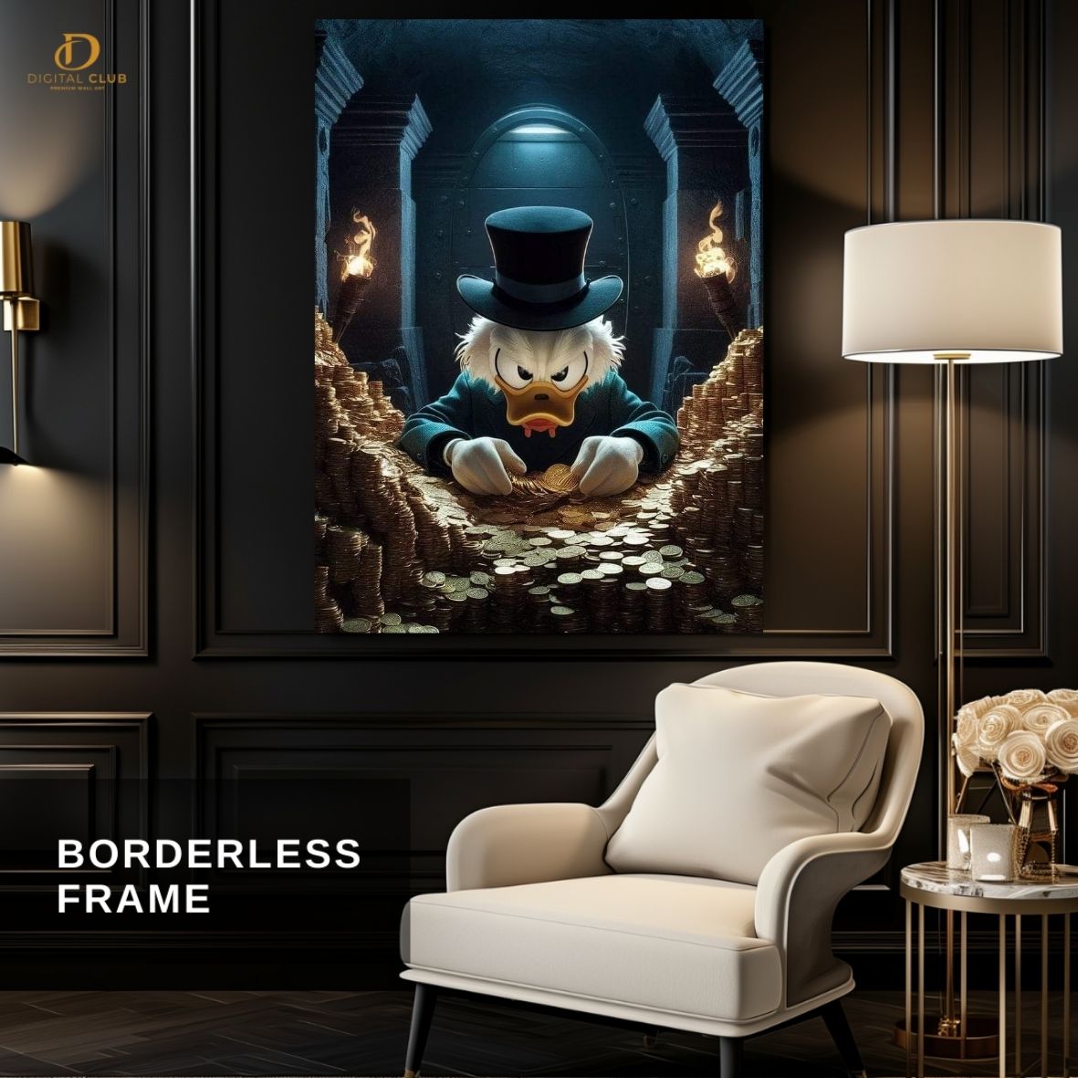 Rick Duck 2-Trendy- Premium Wall Art - Art Digital Club