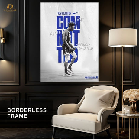 TROY HOUGHTON  - Basketball - Premium Wall Art