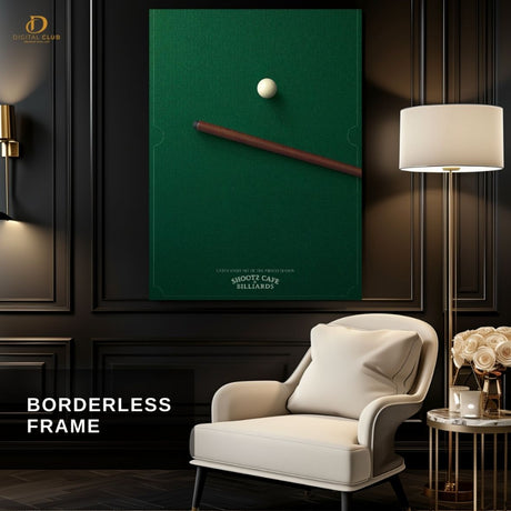 Billiards Table - Artwork -Premium Wall Art