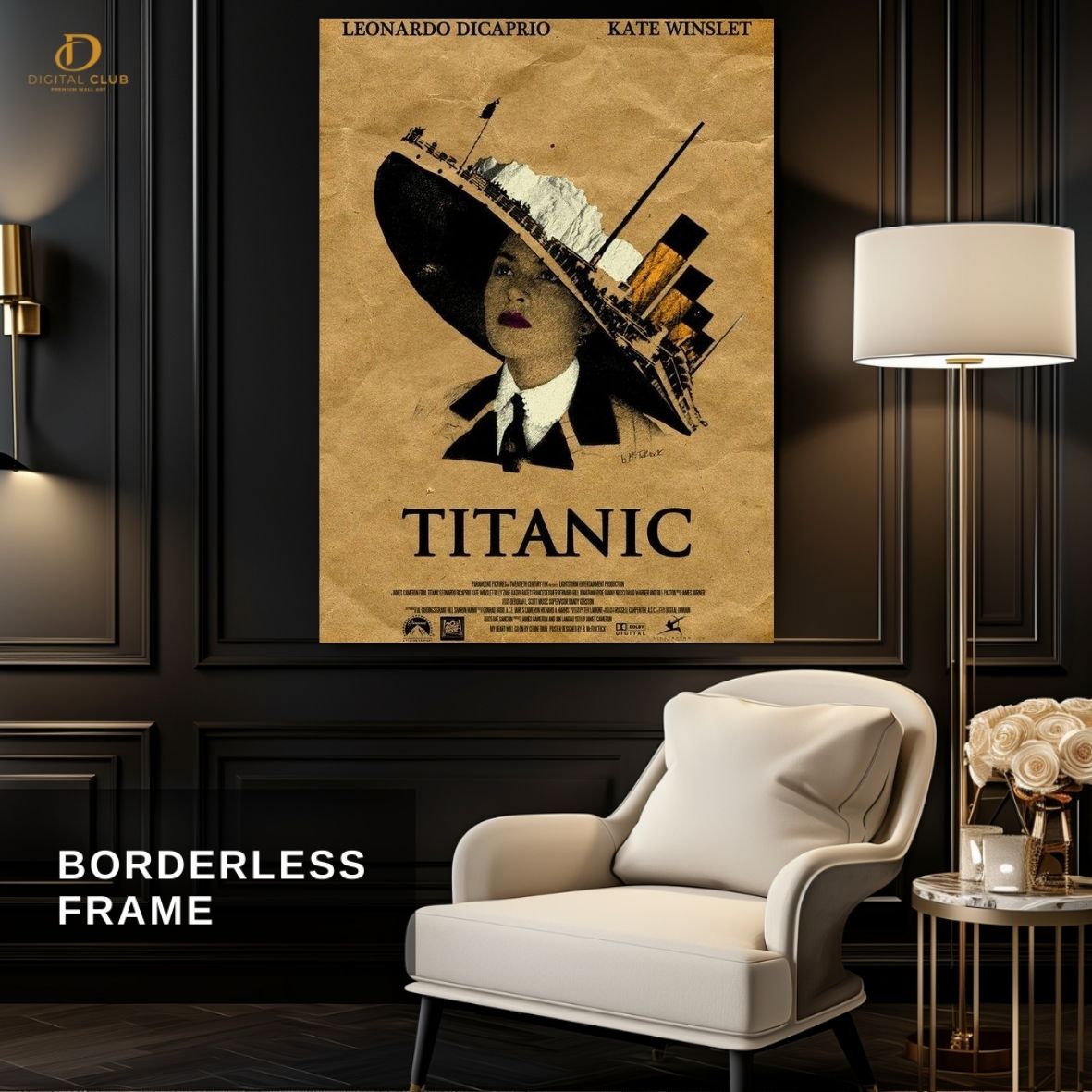 Titanic - Movie- Premium Wall Art