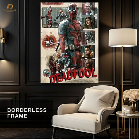 Deadpool Poster -Movies- Premium Wall Art - Art Digital Club