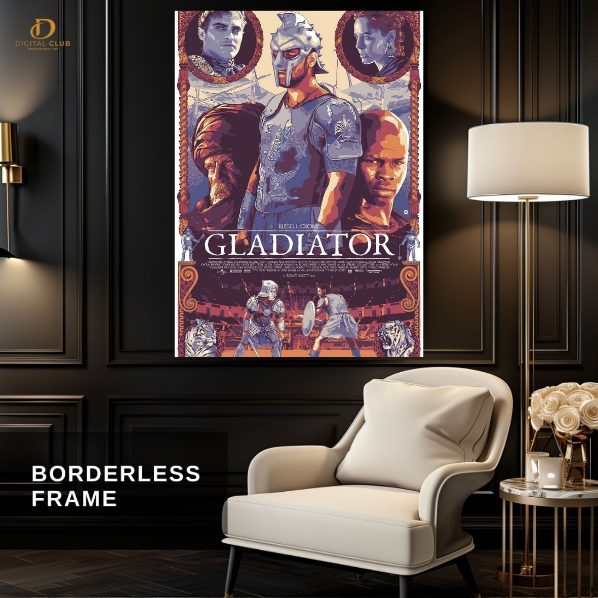 GLADIATOR - MOVIE - Premium Wall Art