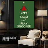 Snooker Quote- Artwork -Premium Wall Art
