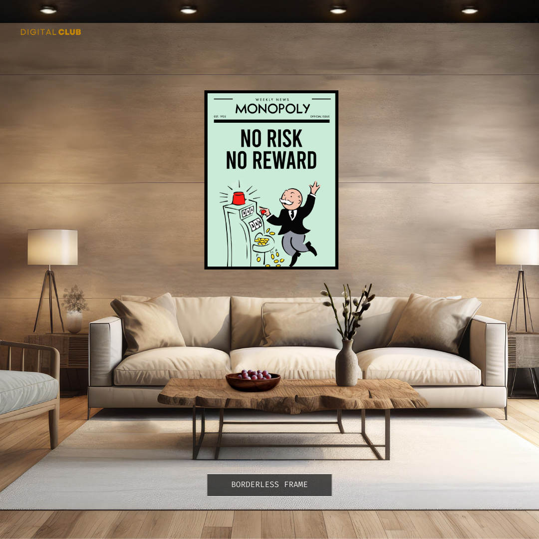 Monopoly Quote 1 Premium Wall Art