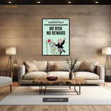 Monopoly Quote 1 Premium Wall Art