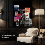 Kanye West " DONDA "- Music Artist- Premium Wall Art