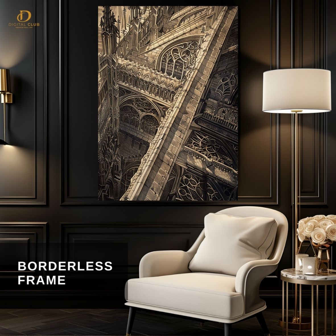 Building Architecture- Premium Wall Art - Art Digital Club