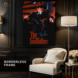 The God Father Cartoon - Movie- Premium Wall Art