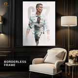 Ronaldo Artwork 5- Football -Premium Wall Art