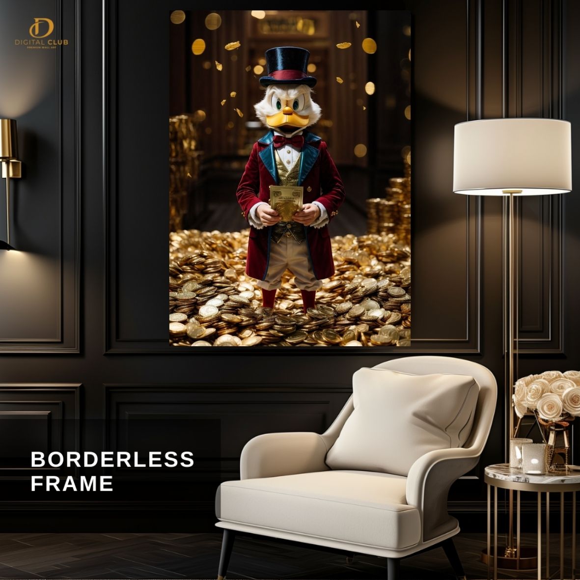 Rick Duck-Trendy- Premium Wall Art - Art Digital Club