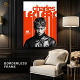 Charles Leclerc - F1 Racing - Premium Wall Art