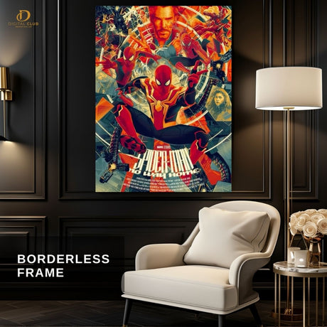 Spiderman (No Way Home) 2 - Movie- Premium Wall Art