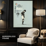 Roberto Baggio - Football - Premium Wall Art