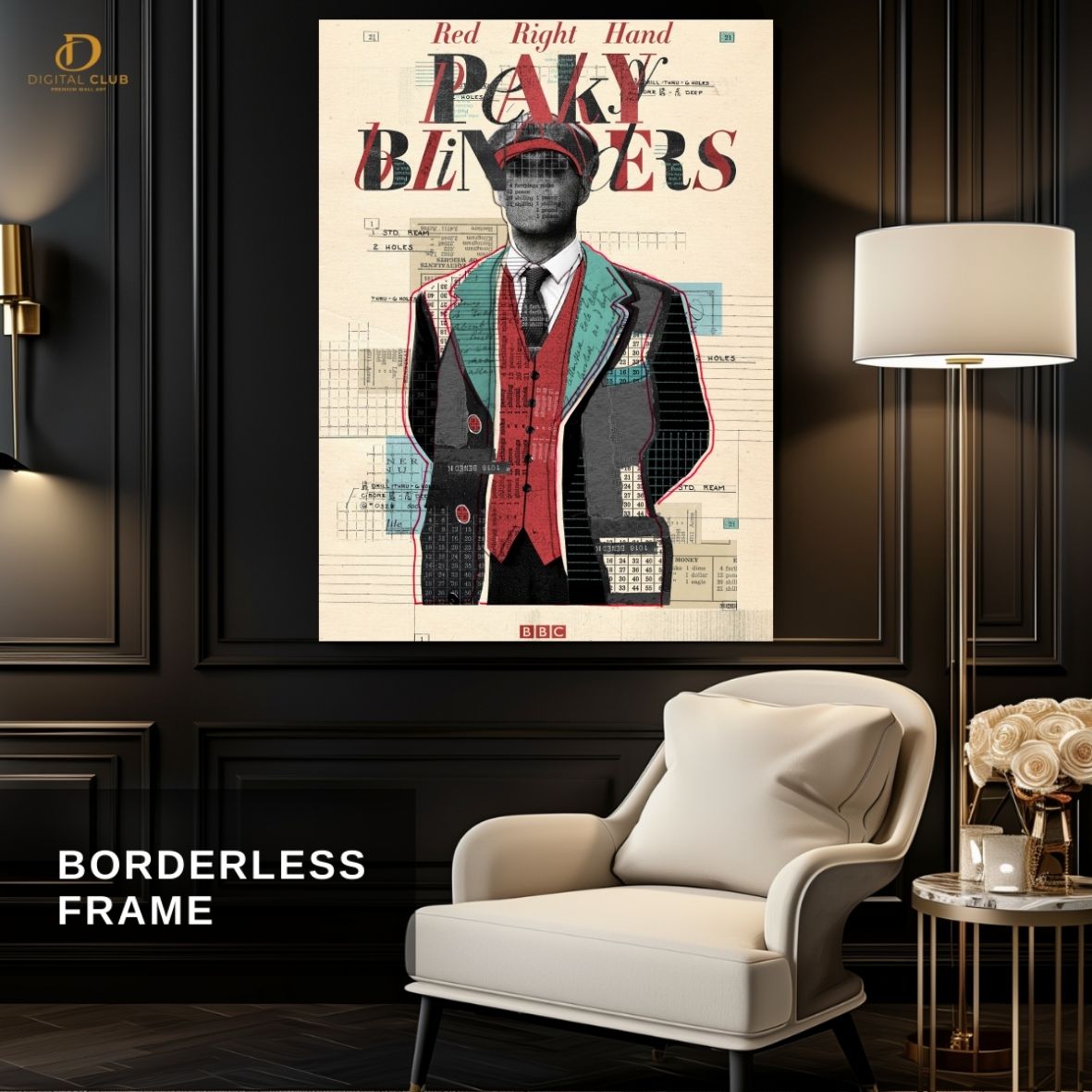 Tommy Shelby  Quote - Movie- Premium Wall Art
