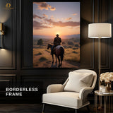 Cowboy Horse - Gaming- Premium Wall Art - Art Digital Club