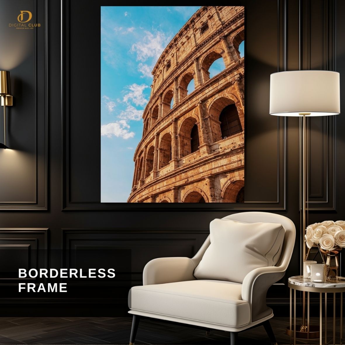 Colosseum -Rome- Premium Wall Art - Art Digital Club