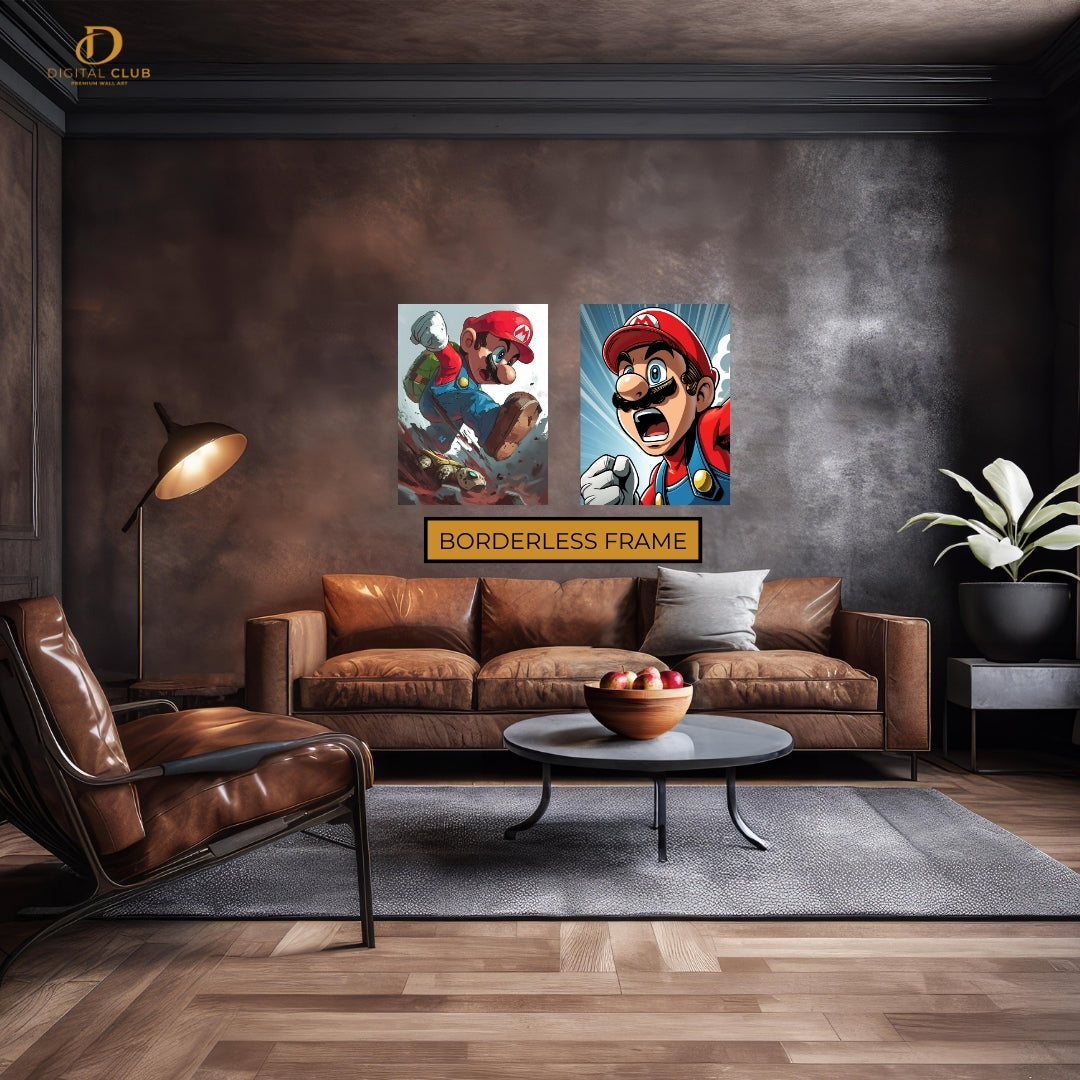 Super Mario - 2 Panel Wall Art