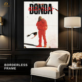 Kanye West "DONDA"- Music Artist- Premium Wall Art