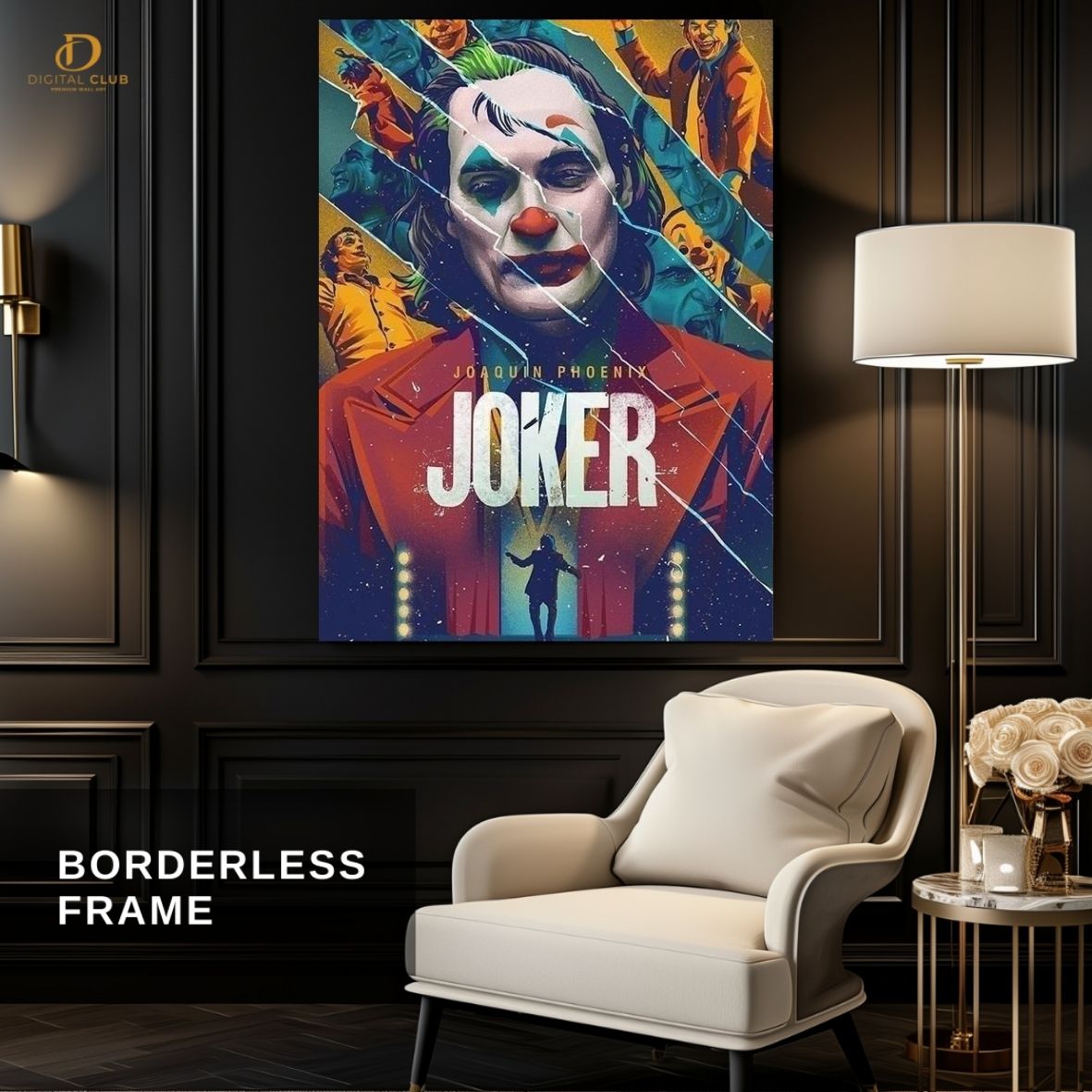 Joker Poster- Movie- Premium Wall Art - Art Digital Club