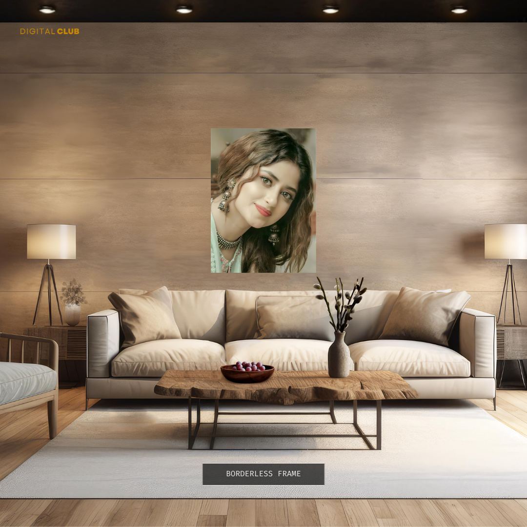 Sajal Ali - Artwork - Premium Wall Art