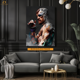 Conor McGregor - UFC Artwork - Premium Wall Art