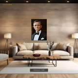 Daniel Craig British Actor Premium Wall Art