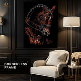 Horse Artwork 2- Animal-Premium Wall Art