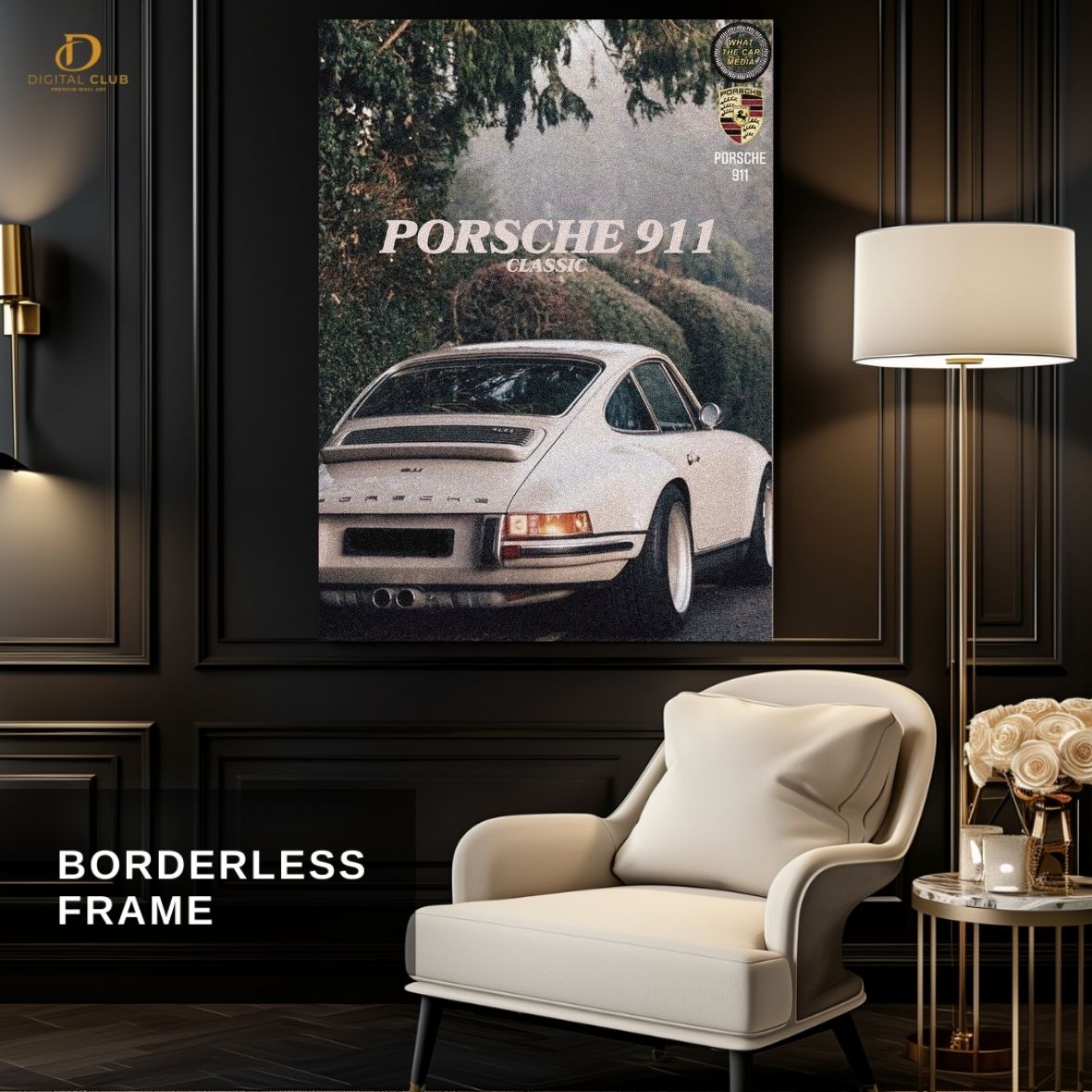 Porsche 911 (classic)  - Cars- Premium Wall Art