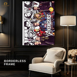 Avengers Cast -Movie- Premium Wall Art - Art Digital Club