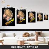 Sidhu Moosewala - Music Artist - Premium Wall Art