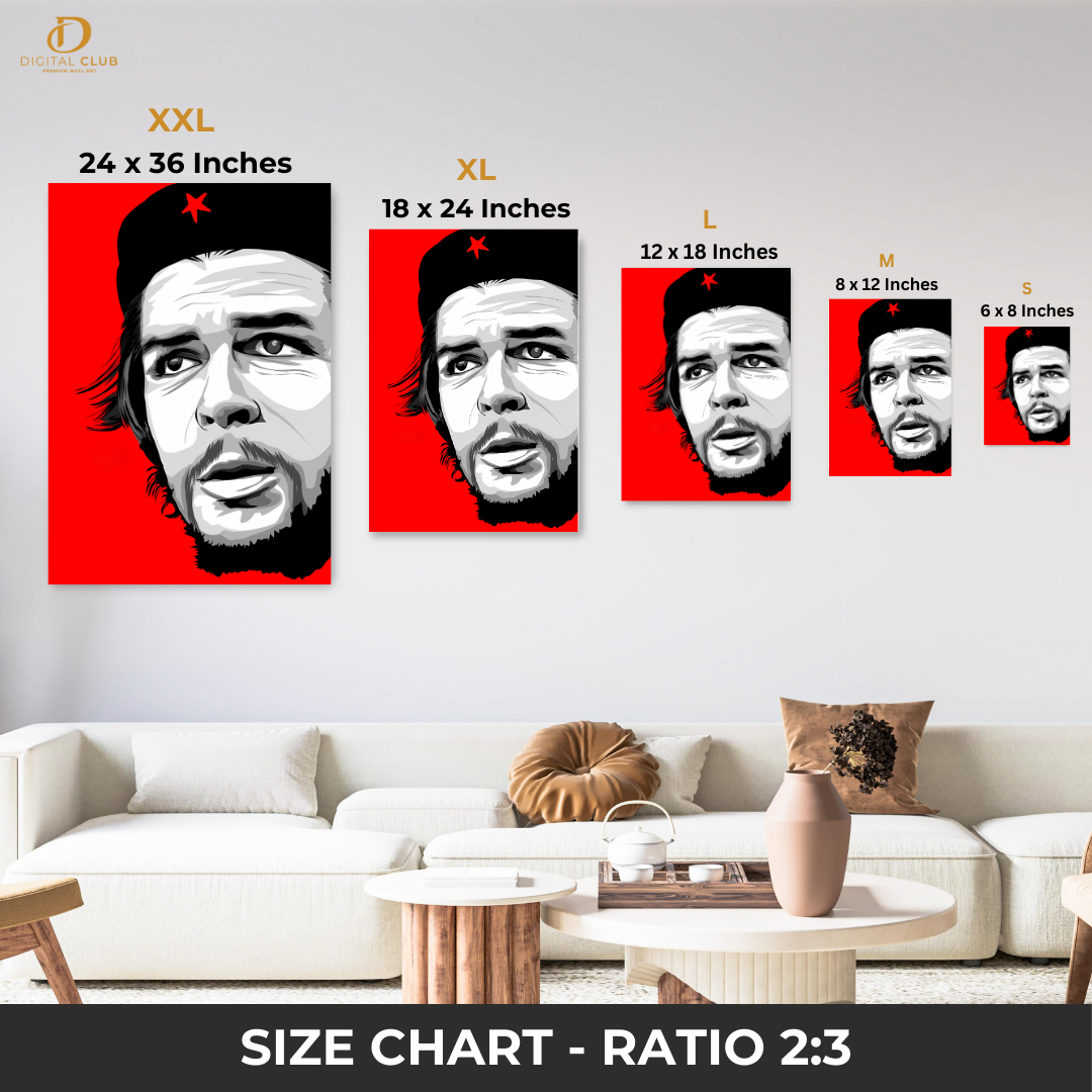 Che Guevara - Celebrity & Figures - Premium Wall Art