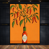 Tabasco Sauce - Artwork - Premium Wall Art