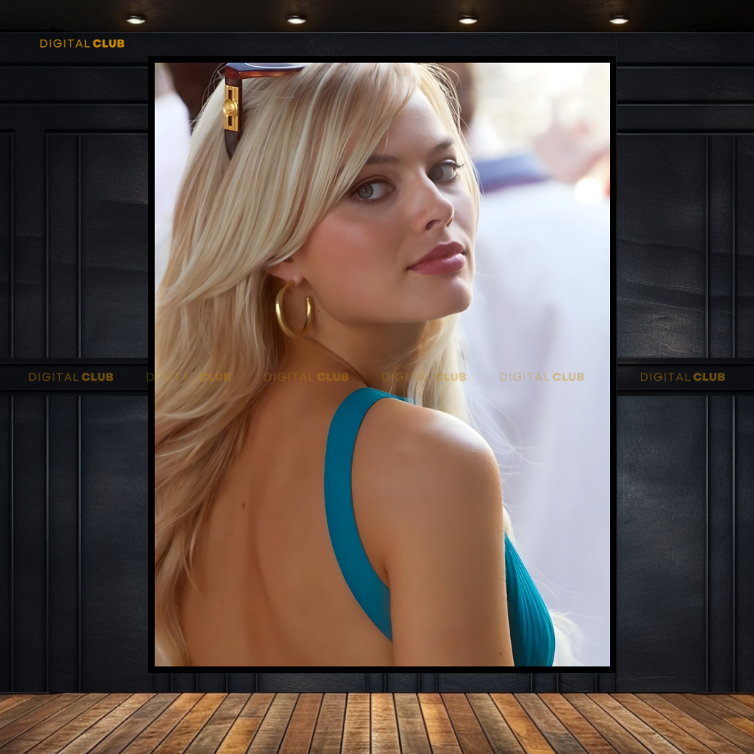 Margot Robbie - Actress - Premium Wall Art