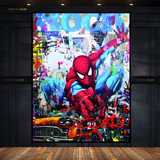 Spiderman - Artwork - Premium Wall Art