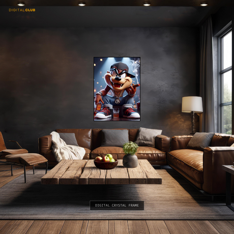 Taz Mania Looney Tunes Premium Wall Art