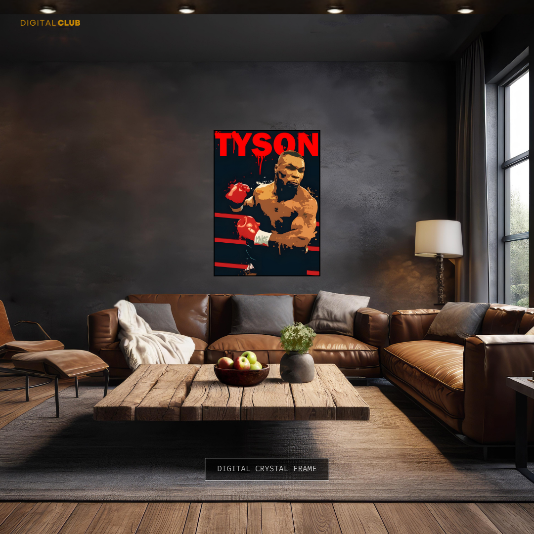 Tyson Boxing Premium Wall Art