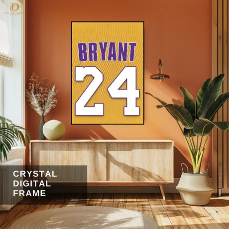 Bryant 24 - Basketball - Premium Wall Art