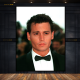 Johnny Depp Black Tuxedo Premium Wall Art