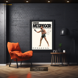 Connor McGregor Signed Artwork - Premium Wall Art