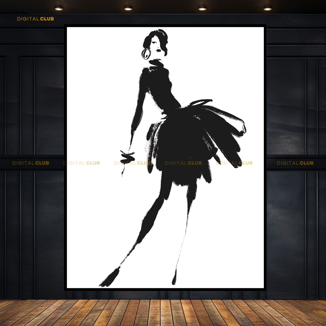 Fashion Diva Premium Wall Art