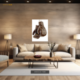 LV Boxing Gloves - Artwork - Premium Wall Art