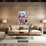 Daisy Duck - Disney - Premium Wall Art