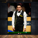 Ronnie o Sullivan Snooker Premium Wall Art